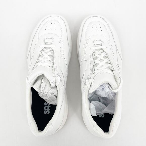 SAS Mens Journey II Sneakers US 14.5 Wide White Leather Athletic NIB main image 5